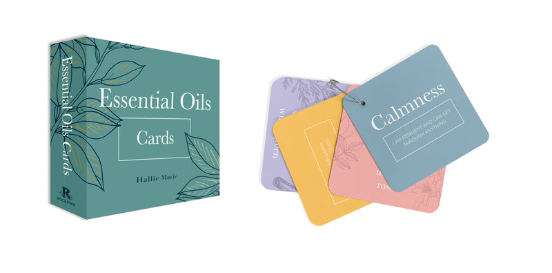 Essential Oil Cards: Aromatherapy Edition-50 Cards w/ Holder