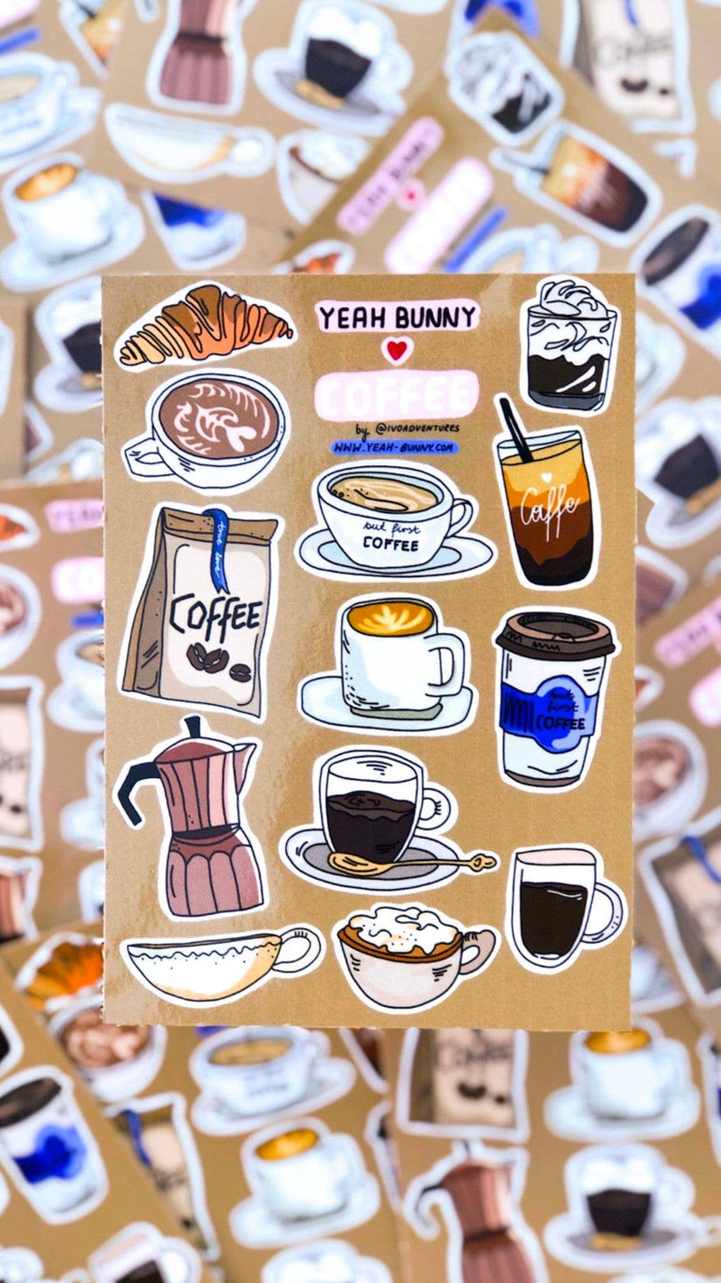 Coffee - Stickers Sheet