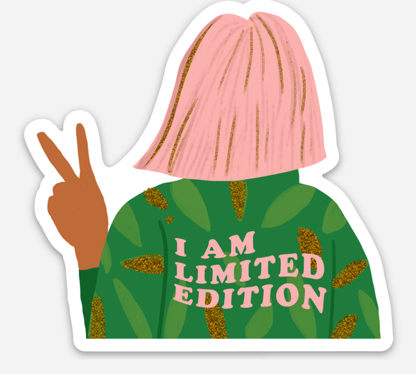 I am Limited Edition Sticker