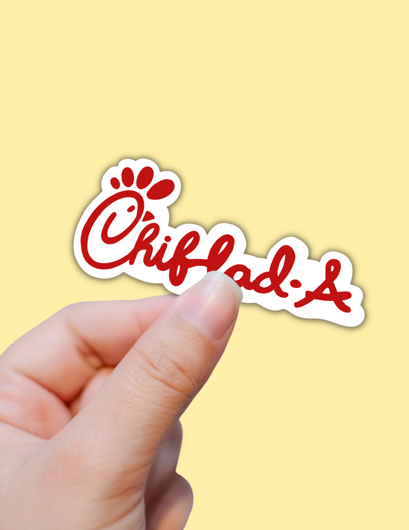 Chiflada sticker, funny latina decals