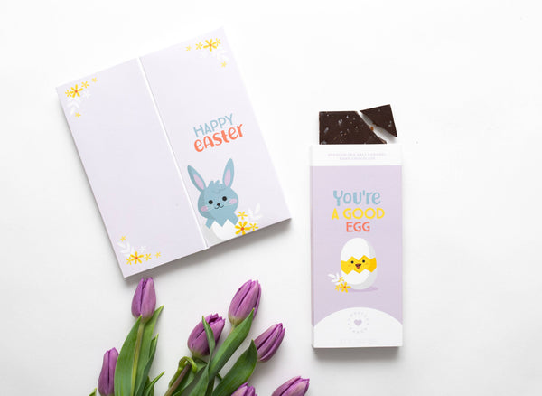 Easter Chocolate and Greeting Card – You're a Good Egg