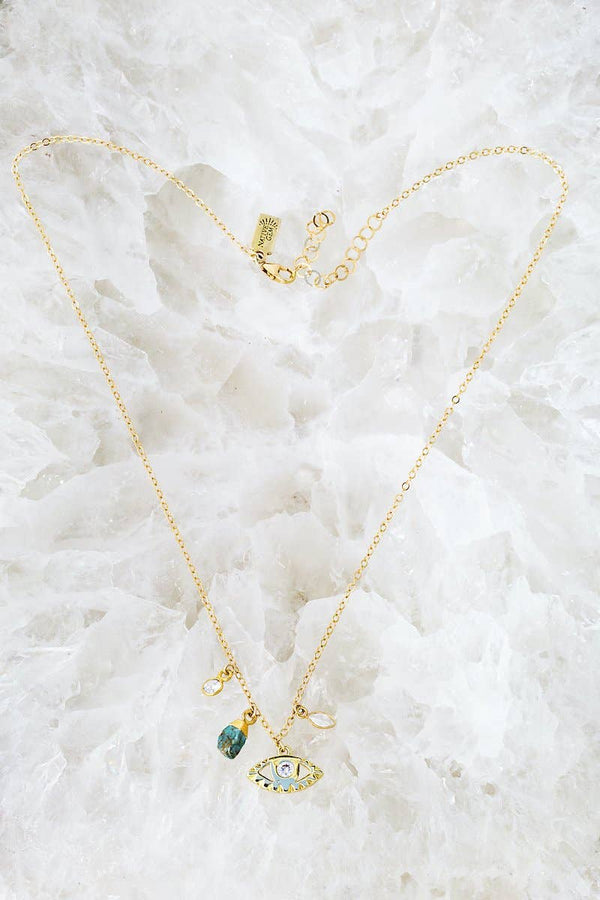 THEIA CHARMS NECKLACE