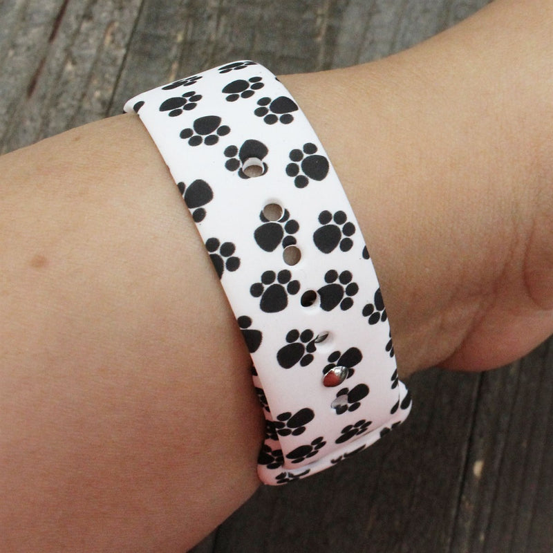 ANIMAL THEMED SILICONE APPLE WATCH BAND 42/44/45 #10 PAW