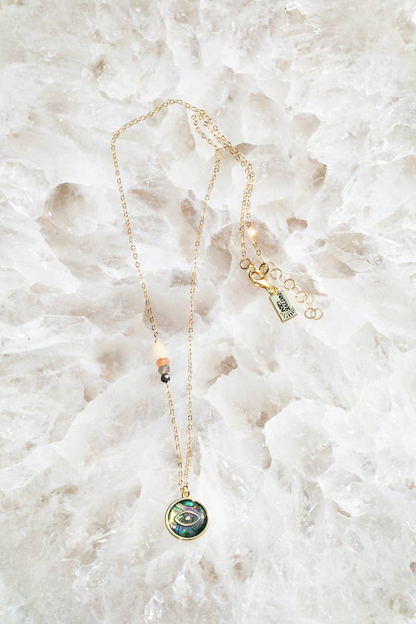 NOOR NECKLACE- ABALONE