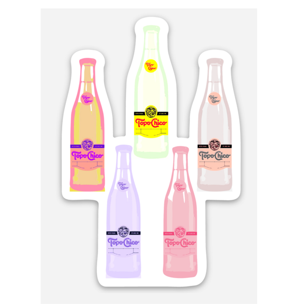 Topo Chico Family Sticker