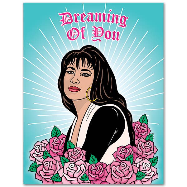 Selena Dreaming of You Valentine's Day Love Card