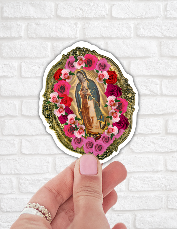 Virgen de Guadalupe sticker