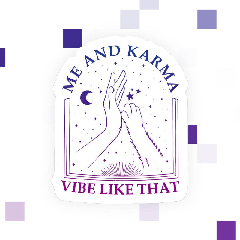 Taylor Karma Vibe Like That Sticker