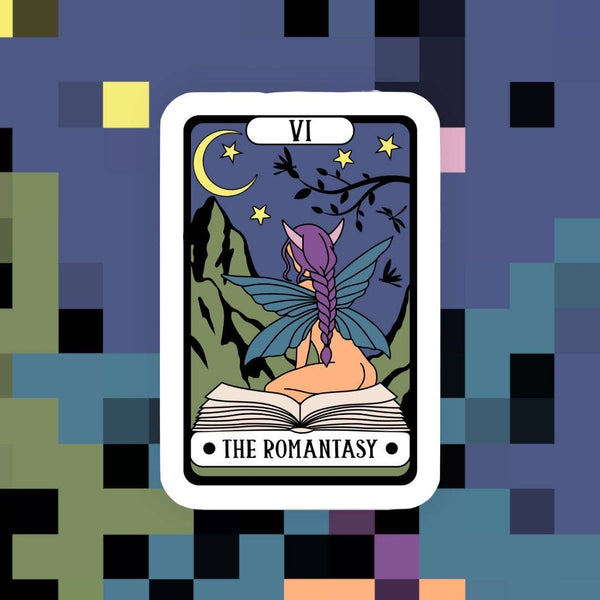 Reader The Romantasy Tarot Reader Sticker