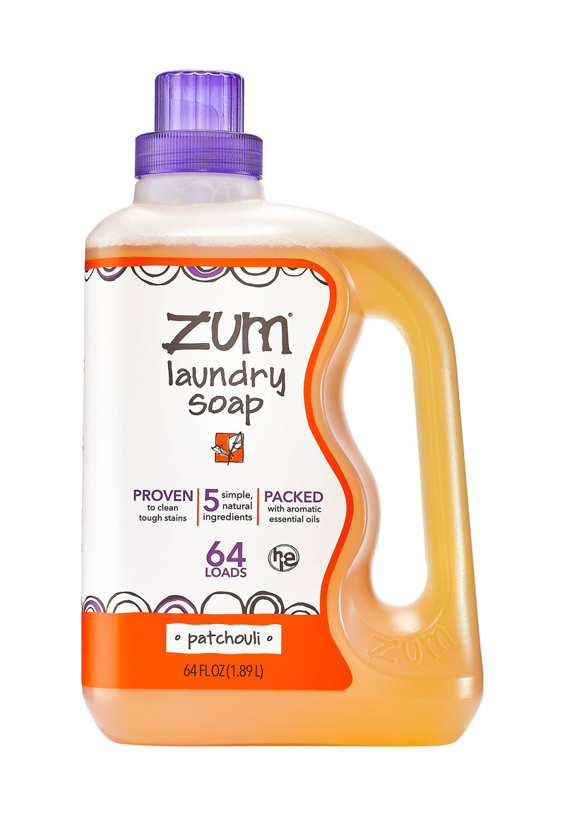 Zum Laundry Soap - Patchouli: 64 fz