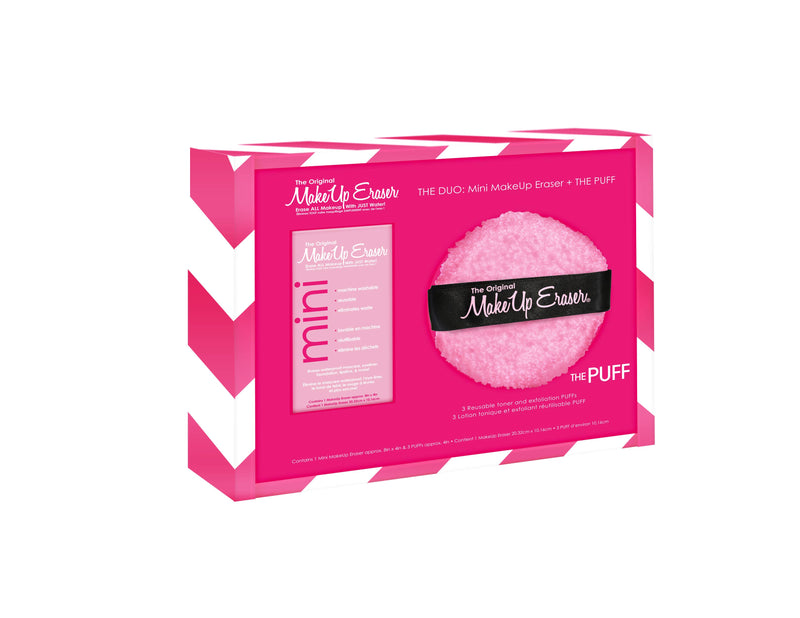 THE DUO: Mini MakeUp Eraser + THE PUFF | Value Set