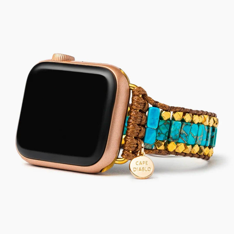Bold Turquoise Apple Watch Strap