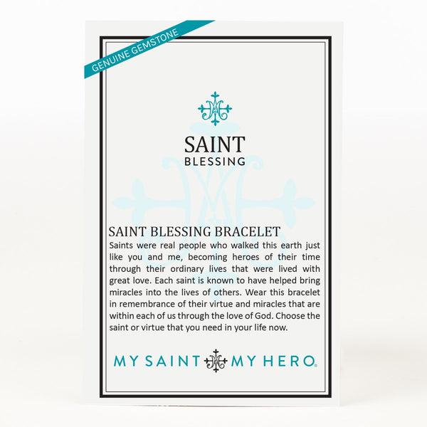 Saint Benedict (Blessed) Saint Blessing Bracelet