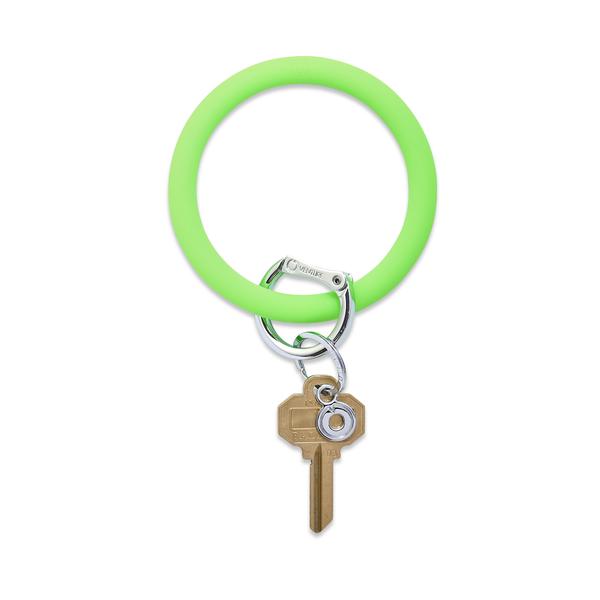BIG O SILICONE KEY RING - IN THE GRASS