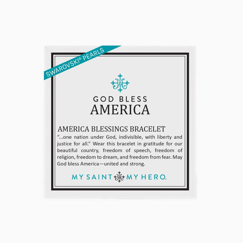 God Bless America Blessing Bracelet