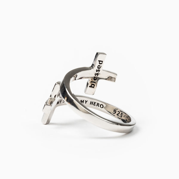 Pillar of Faith Ring - Sterling Silver