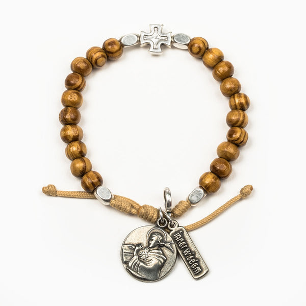 Rooted in Faith Bracelet - St. Thomas Aquinas Wisdom