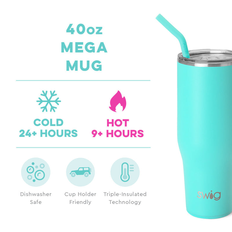 Aqua Mega Mug 40oz