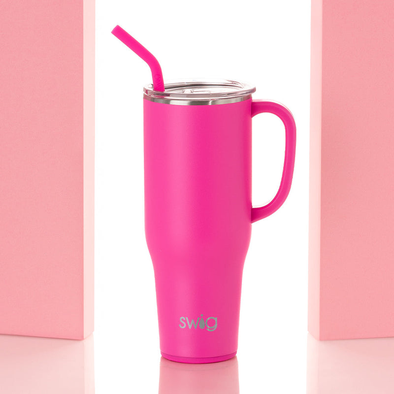 Hot Pink Mega Mug 40oz