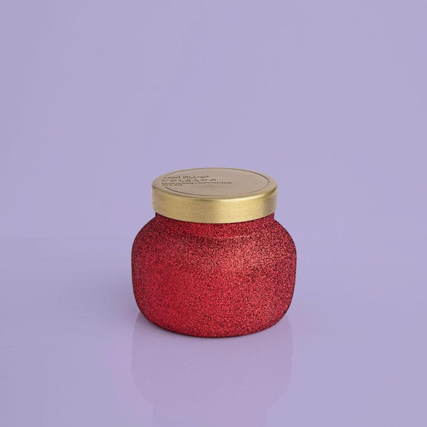 Volcano Glam Red Glitter Signature Jar