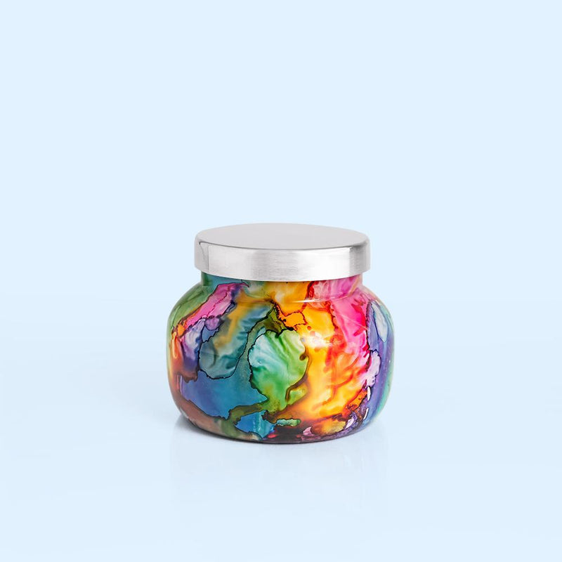 Volcano Rainbow Watercolor Signature Jar
